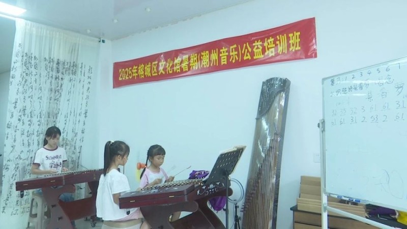 多彩暑假｜公益培训  传承潮州音乐 ......